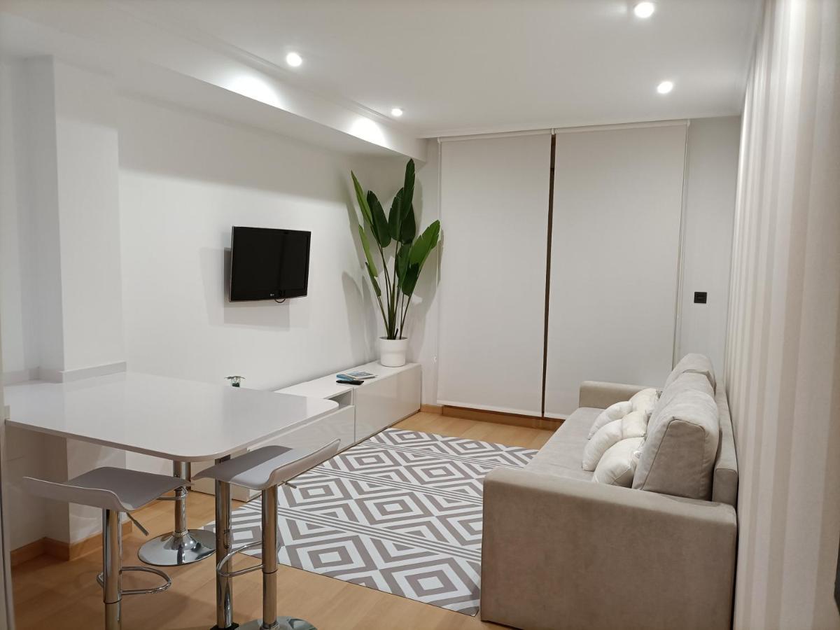 Apartamento Sanxenxo Carles Deluxe Ocean View Bagian luar foto