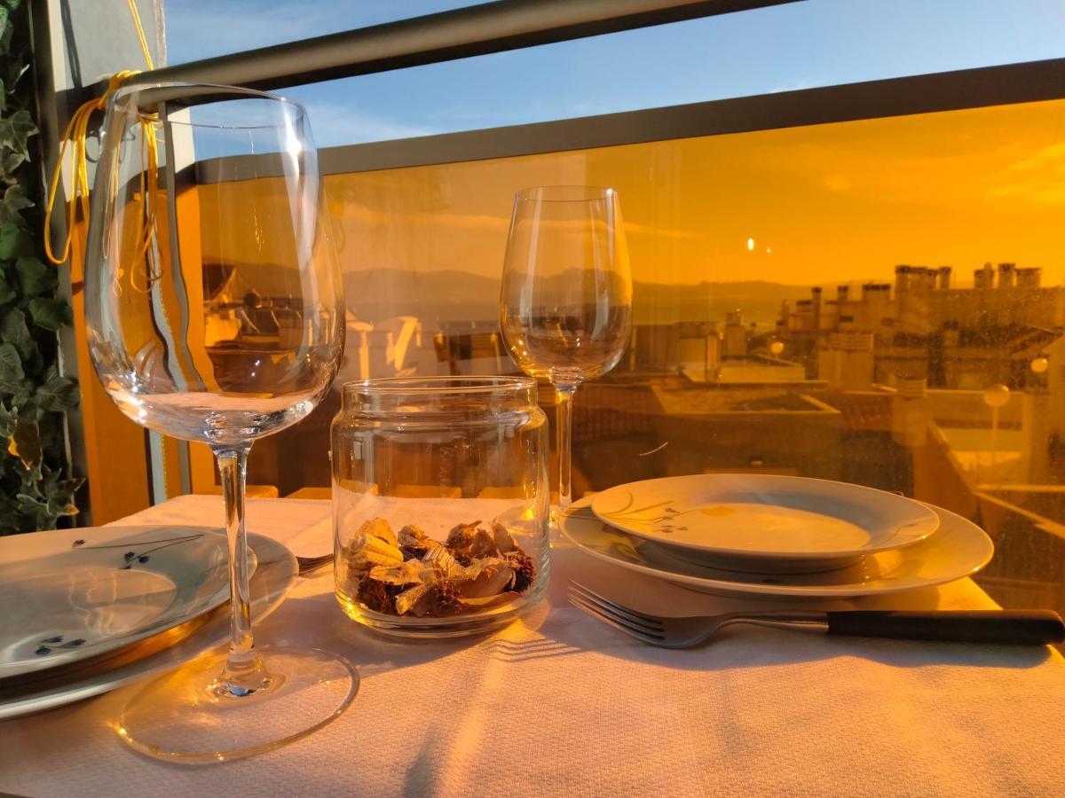 Apartamento Sanxenxo Carles Deluxe Ocean View Bagian luar foto