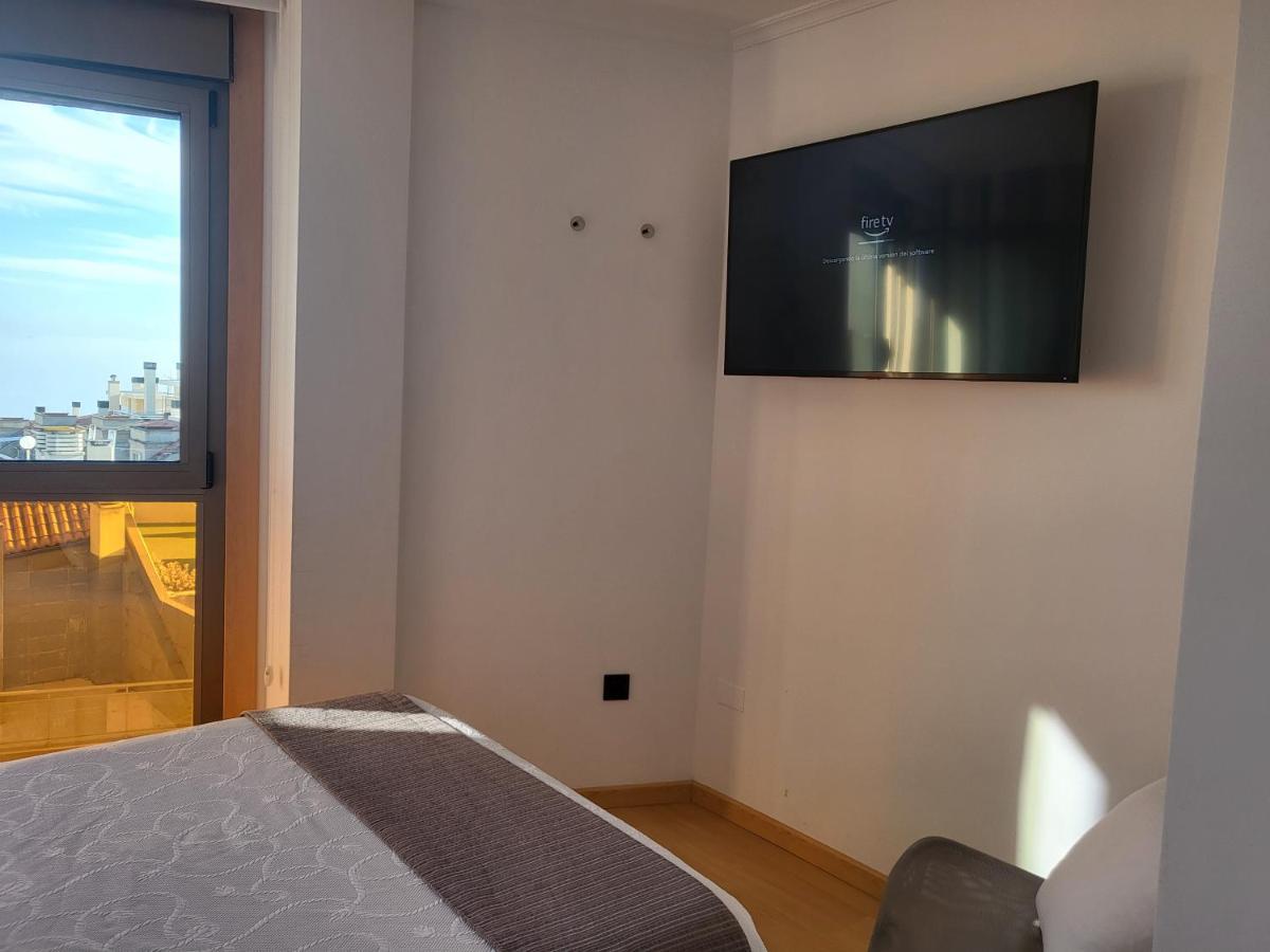 Apartamento Sanxenxo Carles Deluxe Ocean View Bagian luar foto