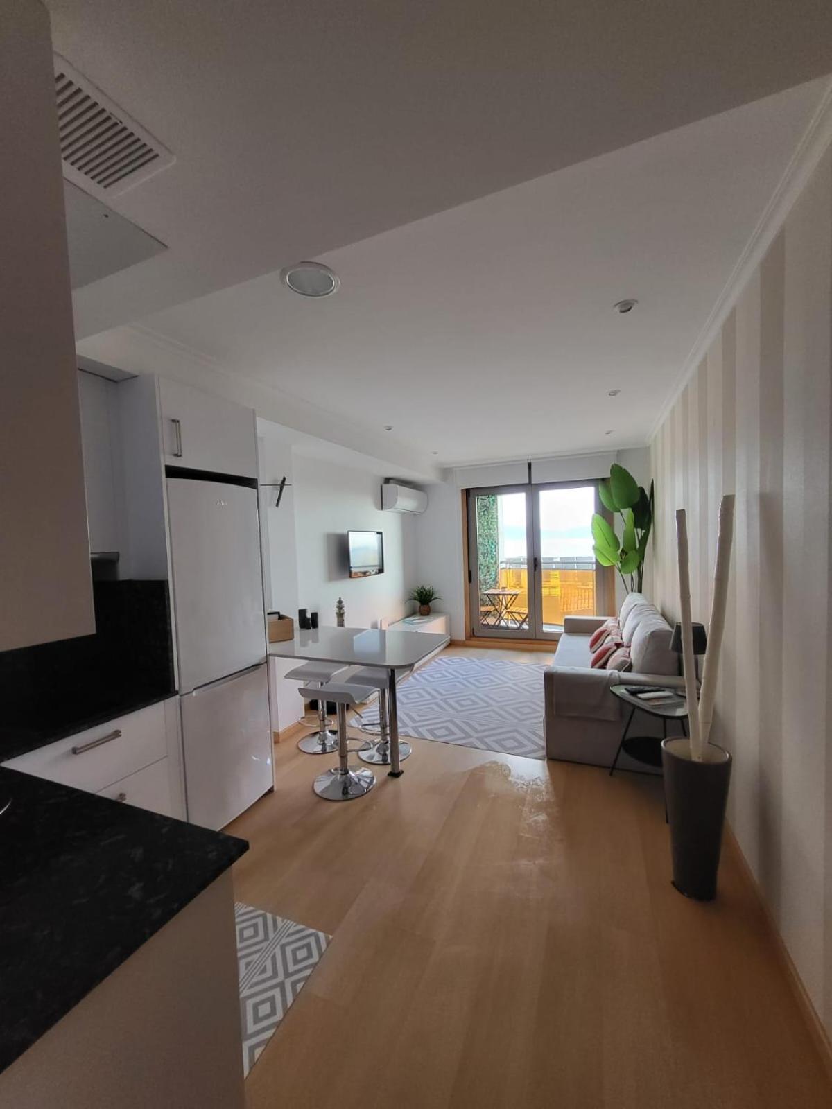 Apartamento Sanxenxo Carles Deluxe Ocean View Bagian luar foto